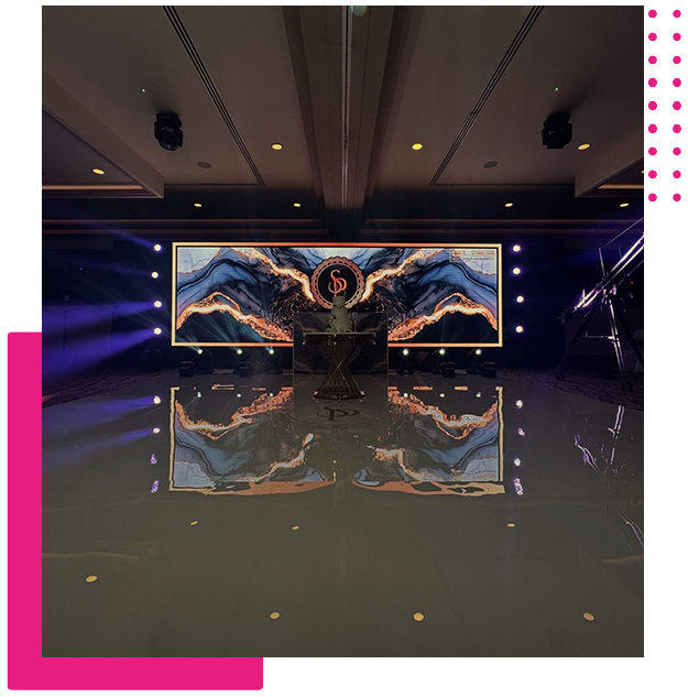 Production lighting equipment for professional events